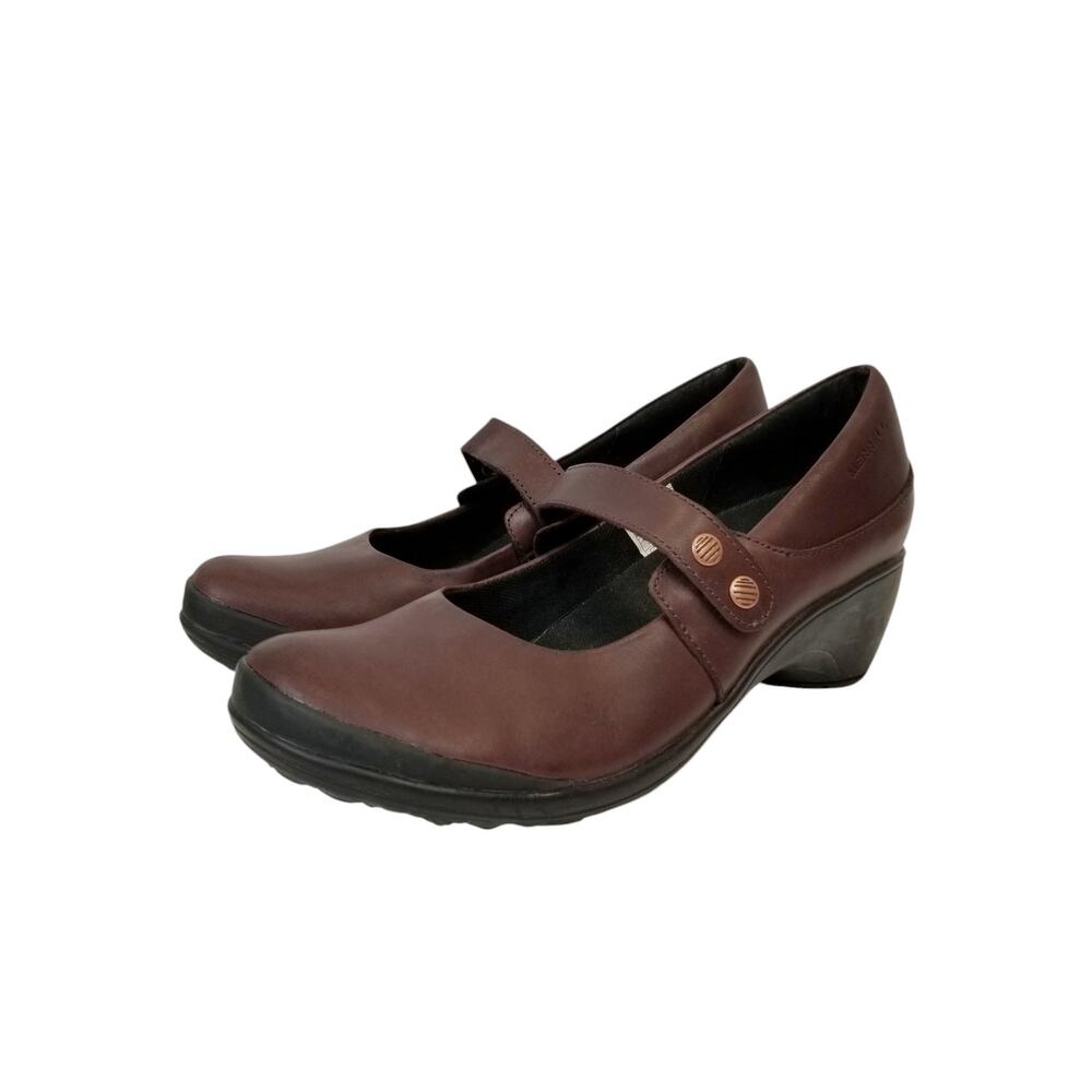 Merrell Brown Mary Jane Heels